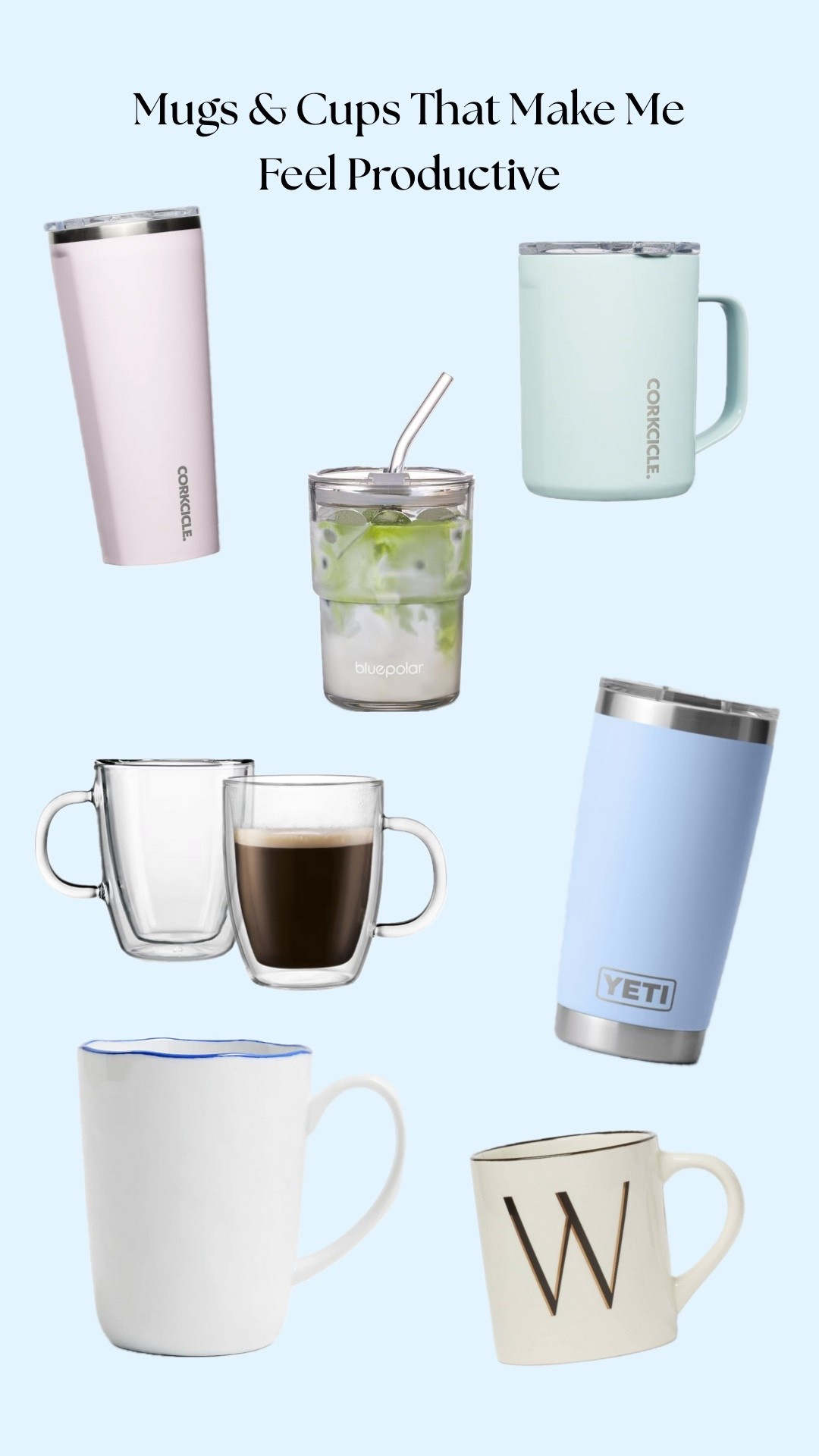 Finding the perfect coffee cup or mug makes all the difference with starting your day! Here are some of my favorite ones that make me feel like I can take on the day! 

#LTKHome
