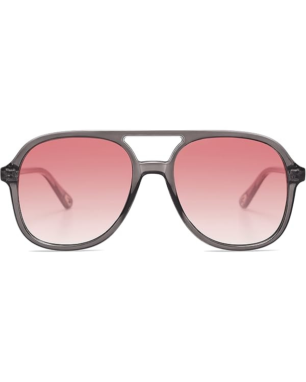 SOJOS Retro Polarized Aviator Sunglasses for Women Men Classic 70s Vintage Trendy Square Aviators... | Amazon (US)