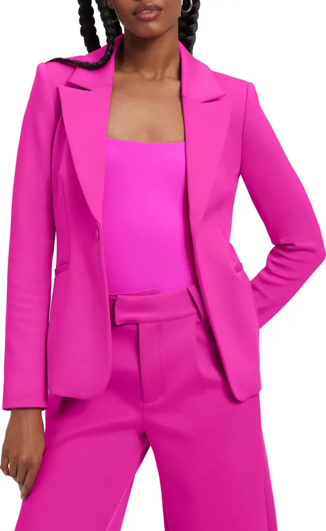Classic Sculpted Scuba Blazer | Nordstrom