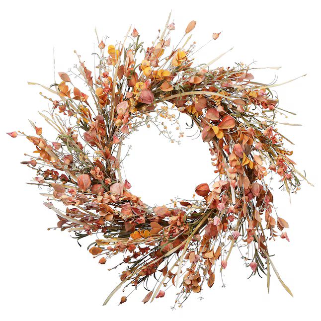National Tree Company 2-ft 22-in Harvest Artificial Wreath | Lowe's