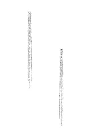 8 Other Reasons Slim Duster Earrings in Silver from Revolve.com | Revolve Clothing (Global)