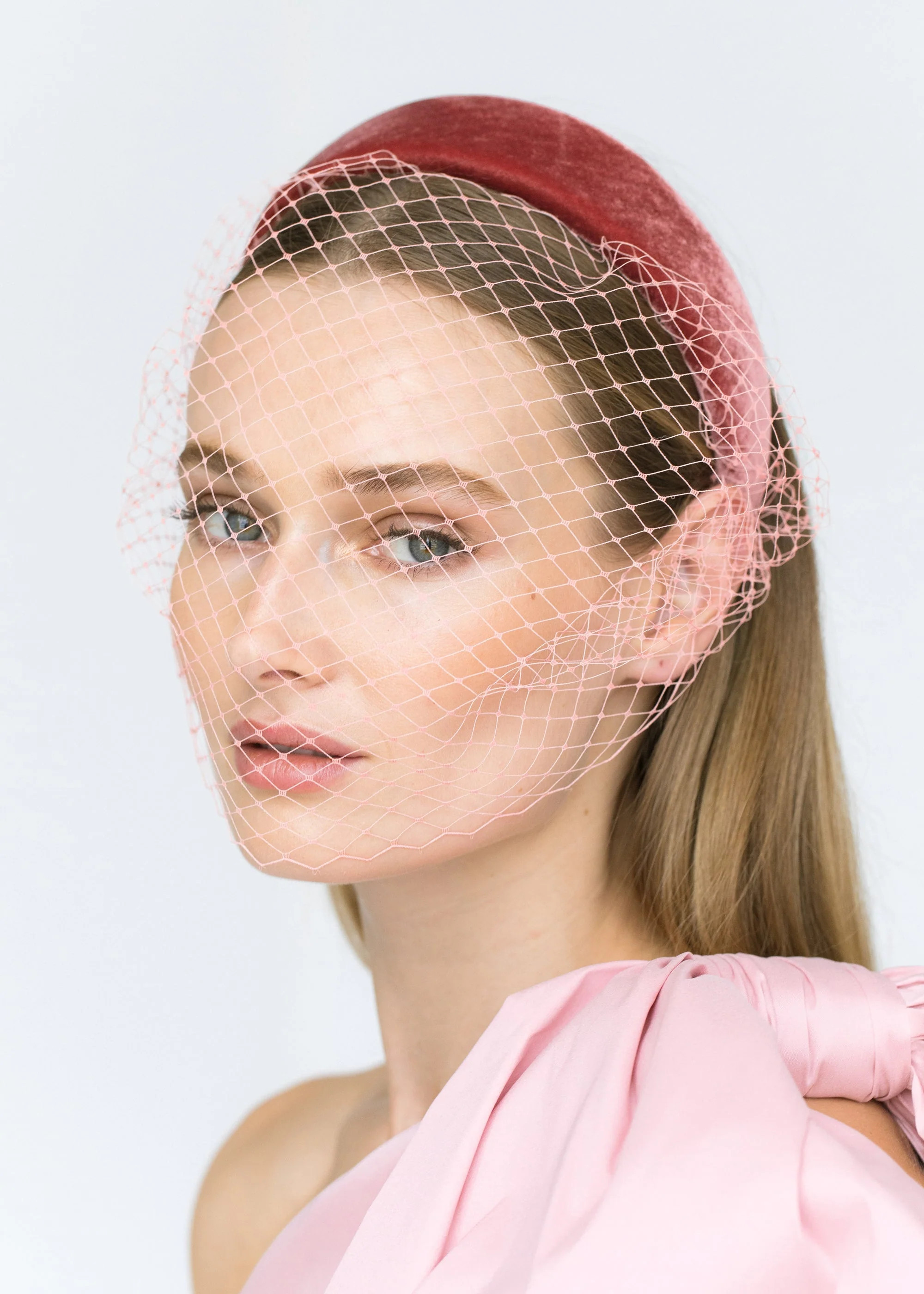 Kate Voilette Headband
              
              
              
               in Velvet | Jennifer Behr 