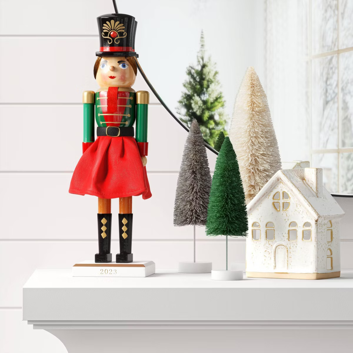 Female Soldier Christmas Nutcracker Figure - Wondershop™ | Target