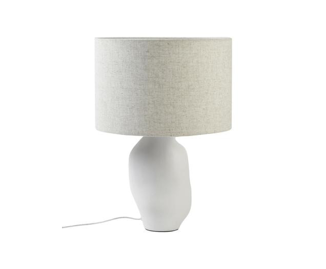 Große Keramik-Tischlampe Colett in organischer Form | WestwingNow EU