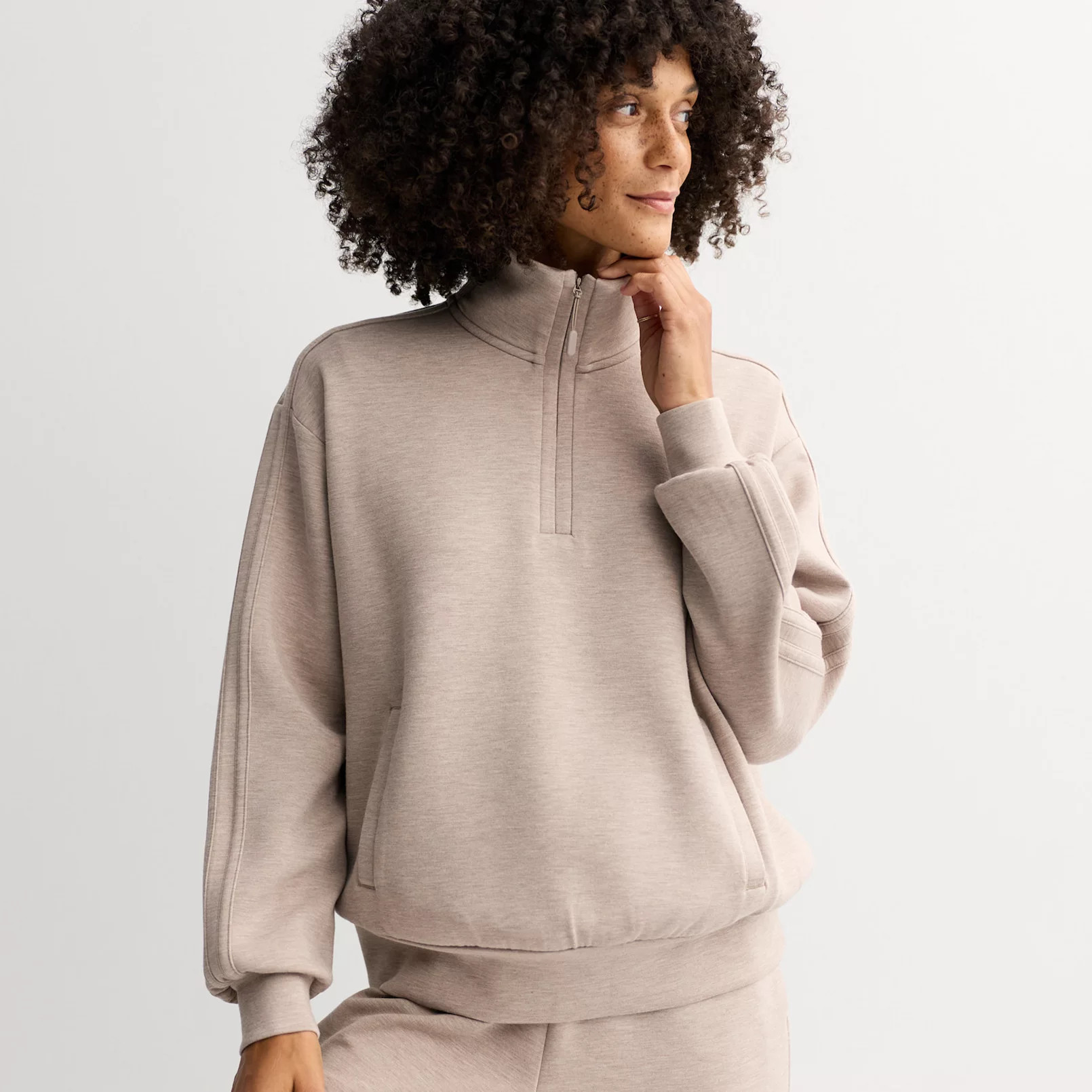 Women's FLX Solace 1/4 Zip Track Jacket | Kohl's