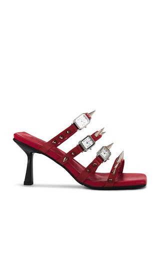 Watch Your Step Heels in Red | Revolve Clothing (Global)