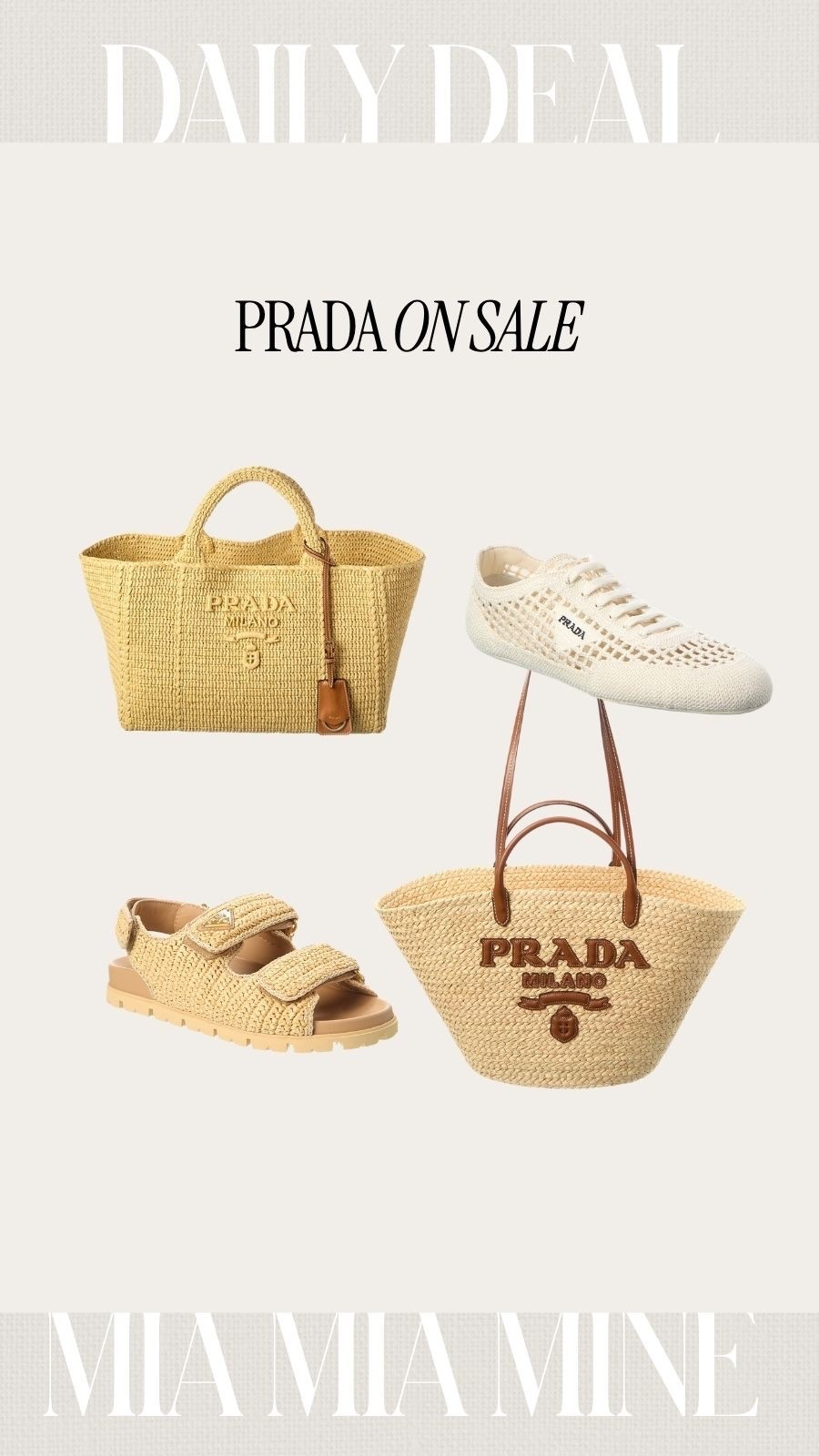 Designer sale picks
Prada bag and shoes on sale

#LTKSaleAlert #LTKOver40 #LTKmomlife