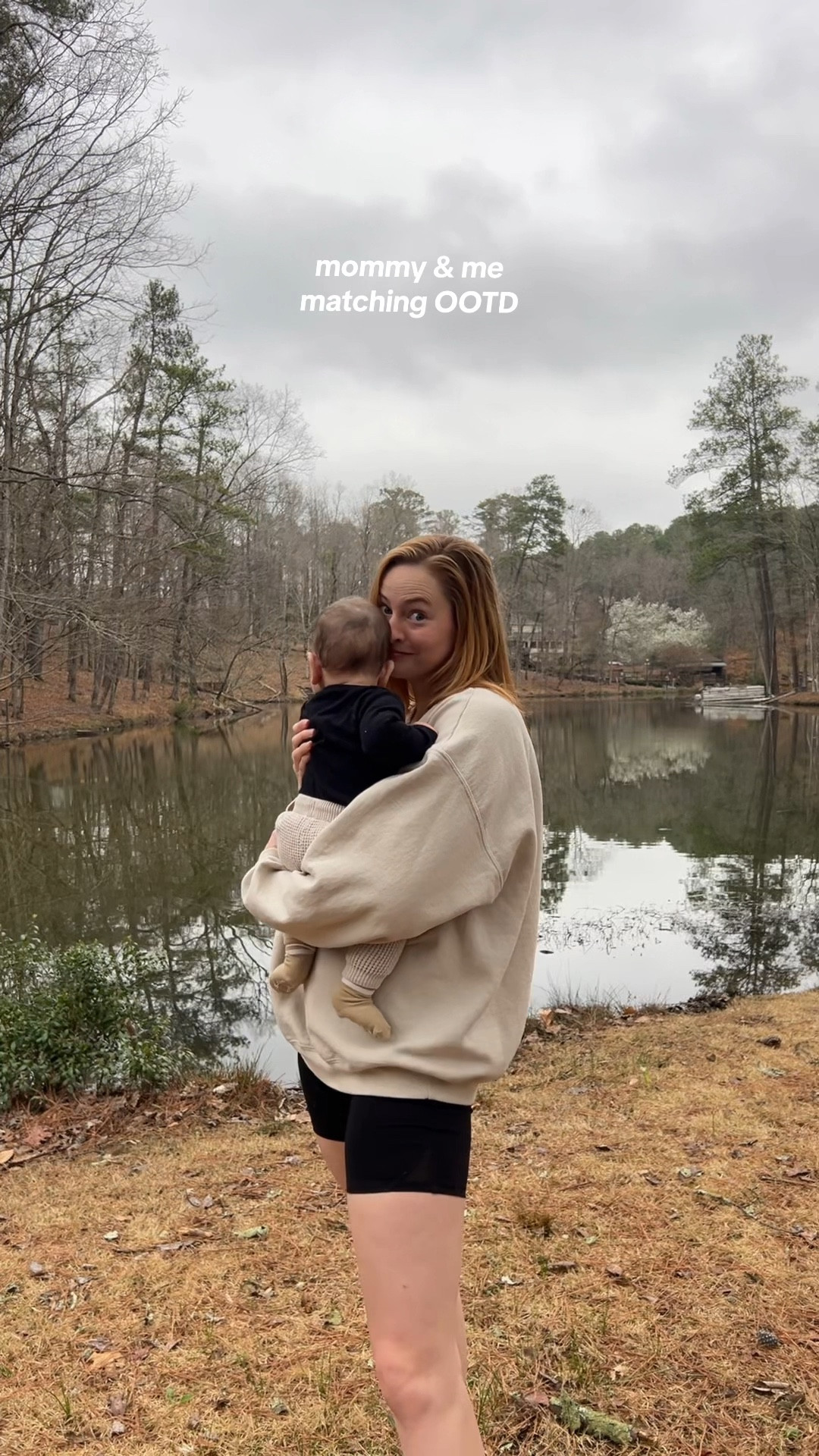 Neutral mommy & me outfits. His pants are sadly no longer available in this color but I did link them in grey! And I also included similar pant options.

#LTKfamily #LTKbaby #LTKSeasonal