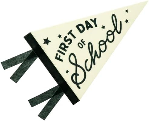 Baby Boy Nursery Decor, First Day of School Banner Sign for Kids Boys Room Decor Flags, Wall Pena... | Amazon (US)