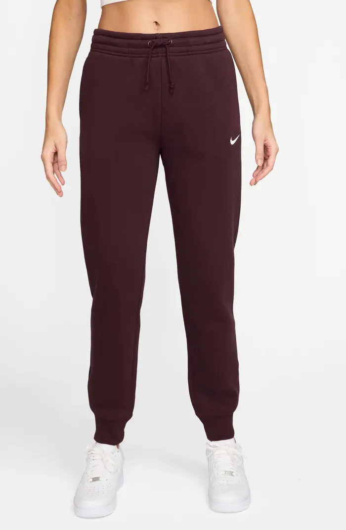Sportswear Phoenix Fleece Mid Rise Joggers | Nordstrom