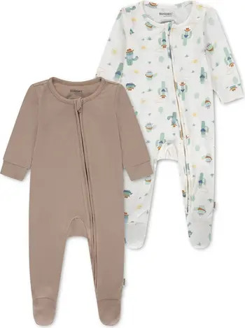 Huggies 2-Pack Stretch Viscose Footies | Nordstromrack | Nordstrom Rack
