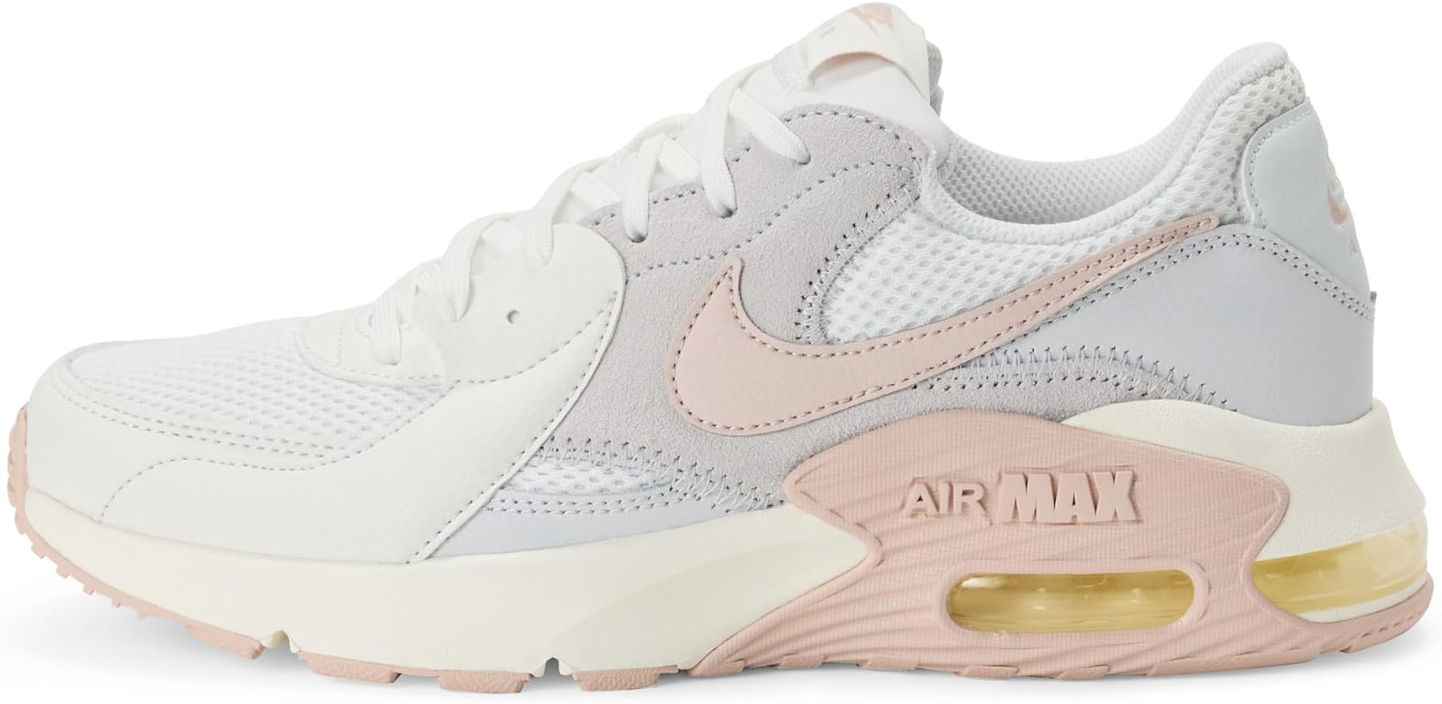 Amazon.com | Nike Women's Air Max Excee Shoes, Pure Platinum/Glacier Blue-Summit White, 7 | Fashi... | Amazon (US)