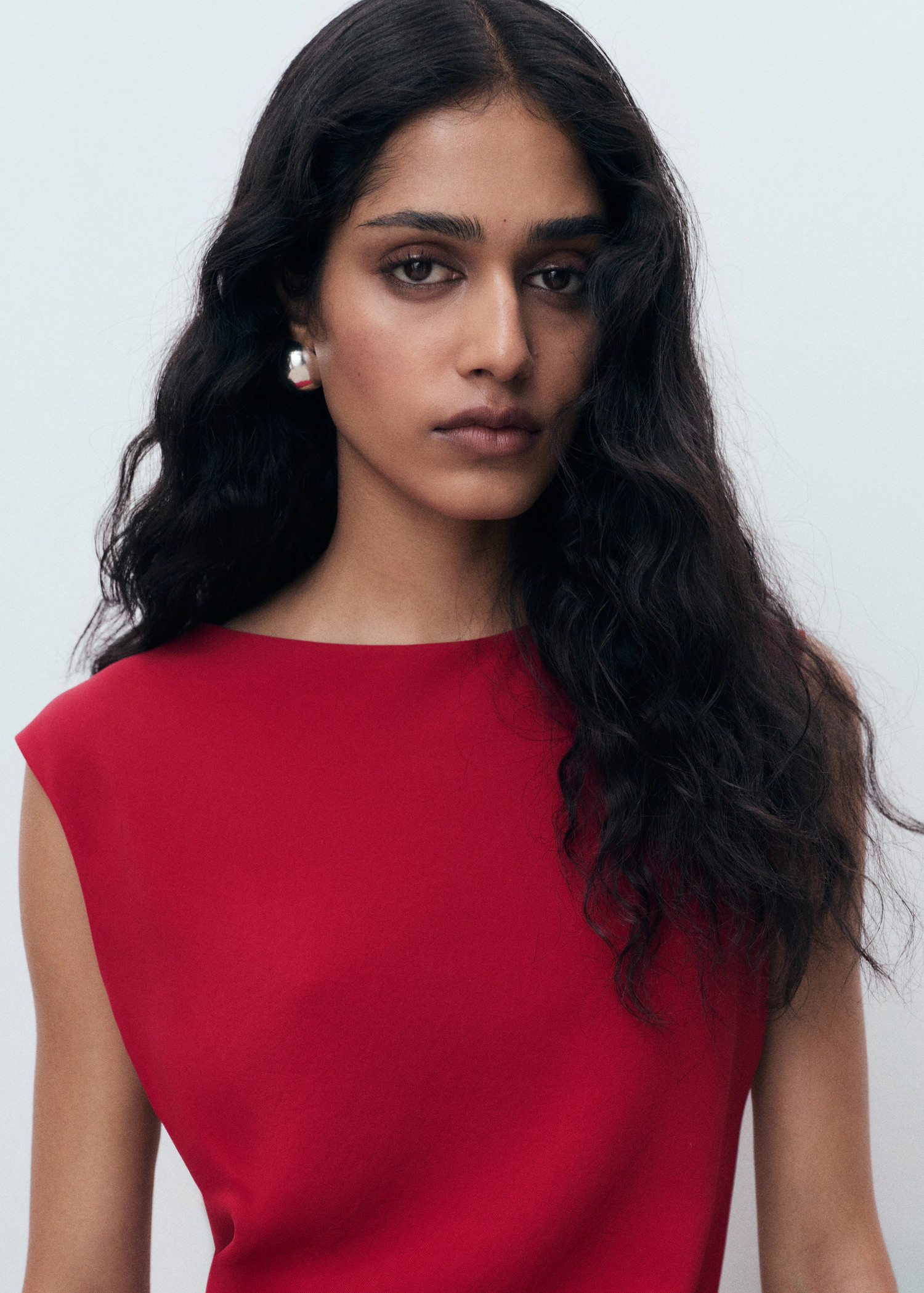 Ruched midi dress | Mango (US/MX/AU)