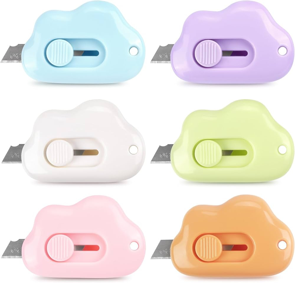 Tamaki Mini Box Cutter Cloud Retractable Letter Opener Envelope Slitter, Package Opener for Envel... | Amazon (US)