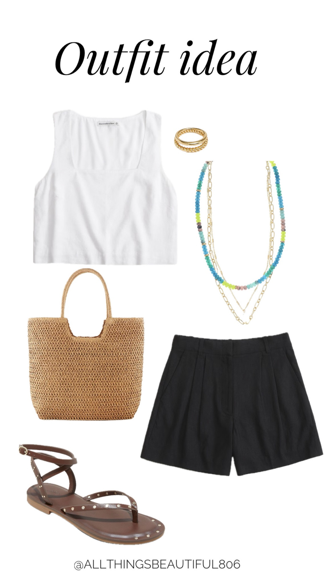 Outfit idea
Summer outfit


#LTKStyleTip #LTKOver40 #LTKFindsUnder100