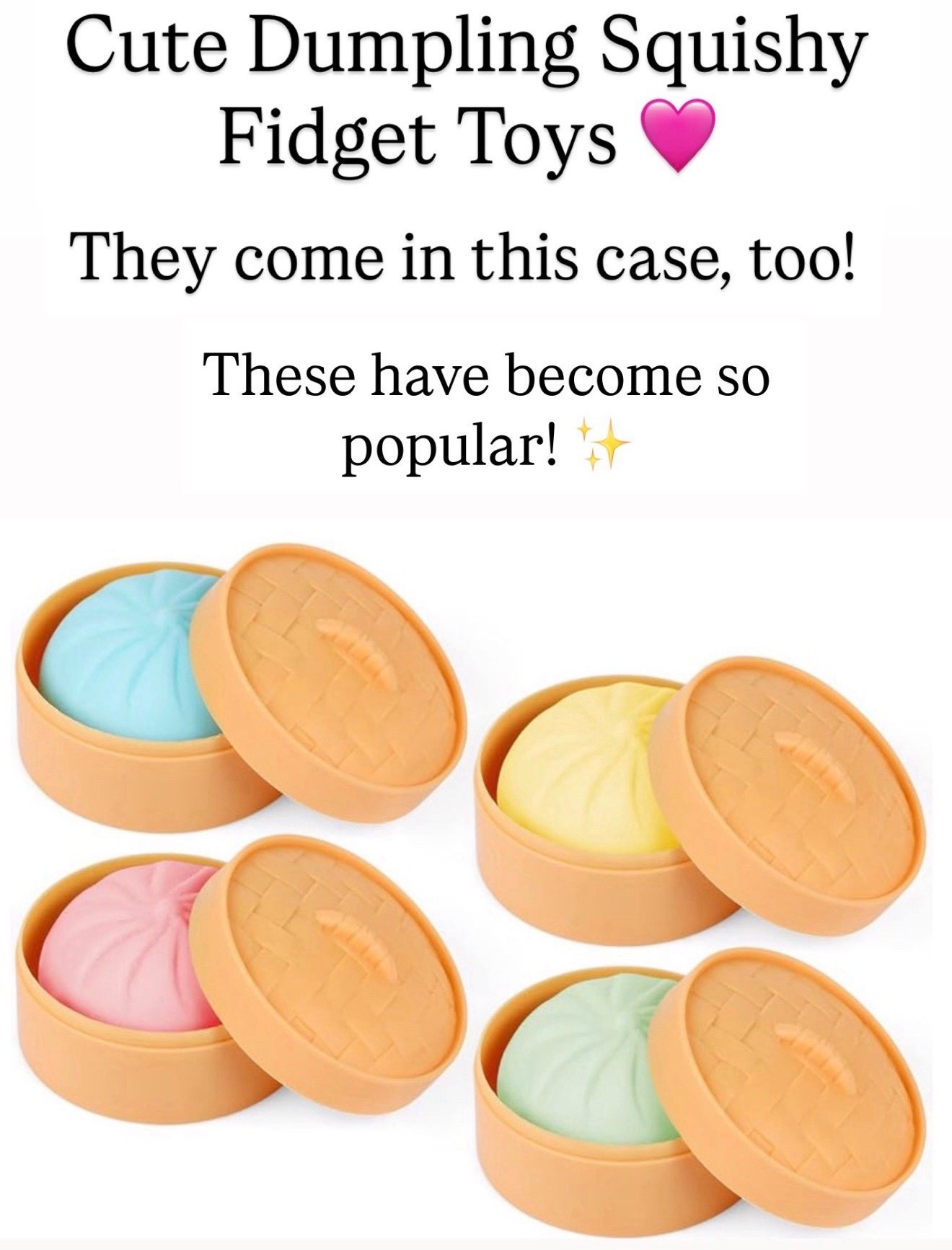 Cute dumpling squishy 

#LTKKids