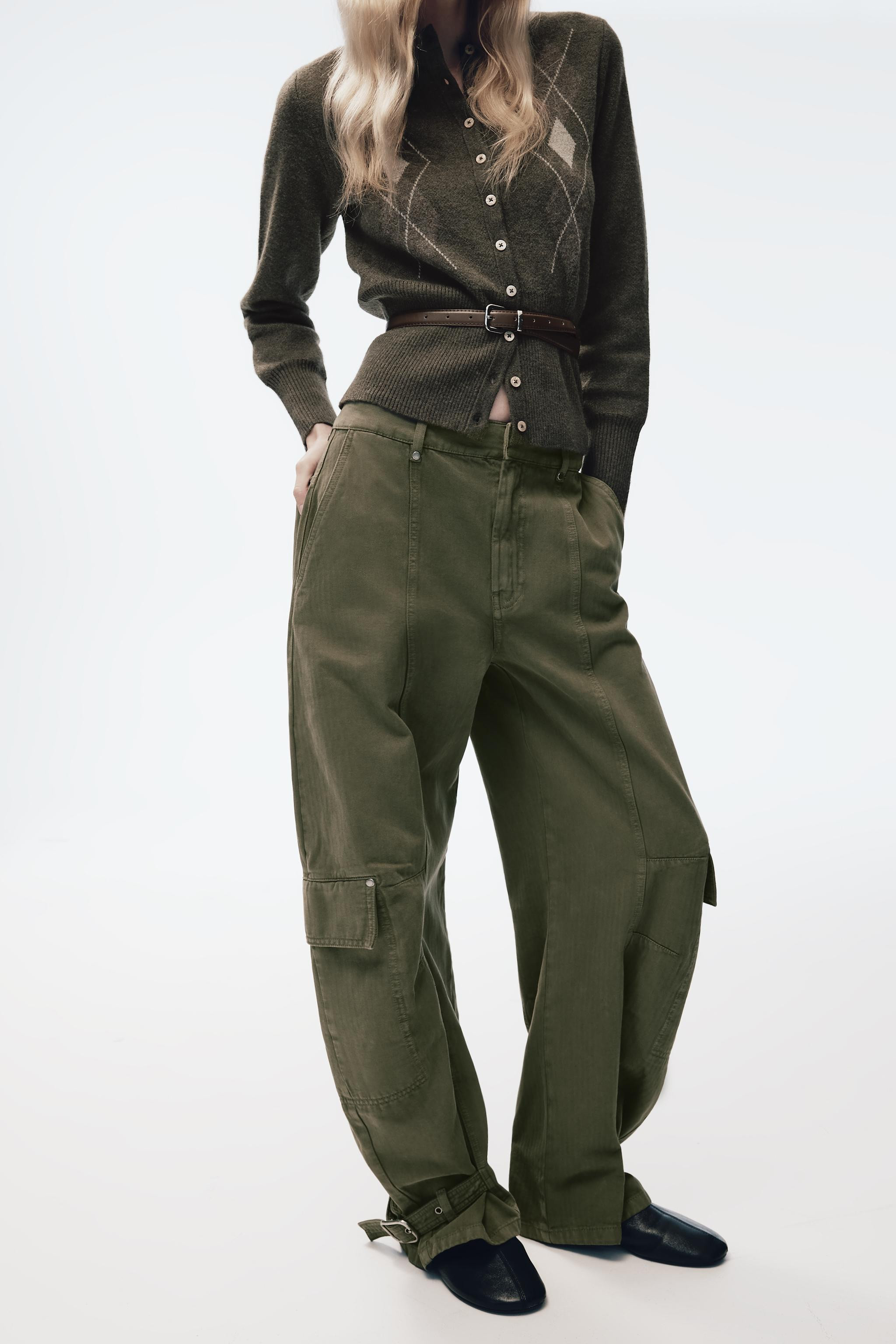 ZW COLLECTION BARREL CARGO TROUSERS | Zara AU