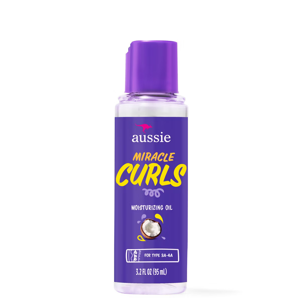 Aussie Miracle Curls Curl-Defining Oil Hair Treatment with Jojoba Oil - 3.2 fl oz | Target