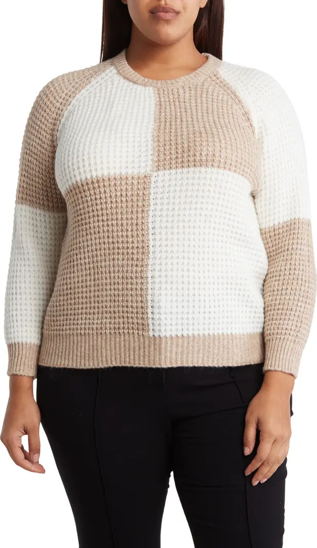 T Tahari Checker Board Pullover Sweater | Nordstromrack | Nordstrom Rack