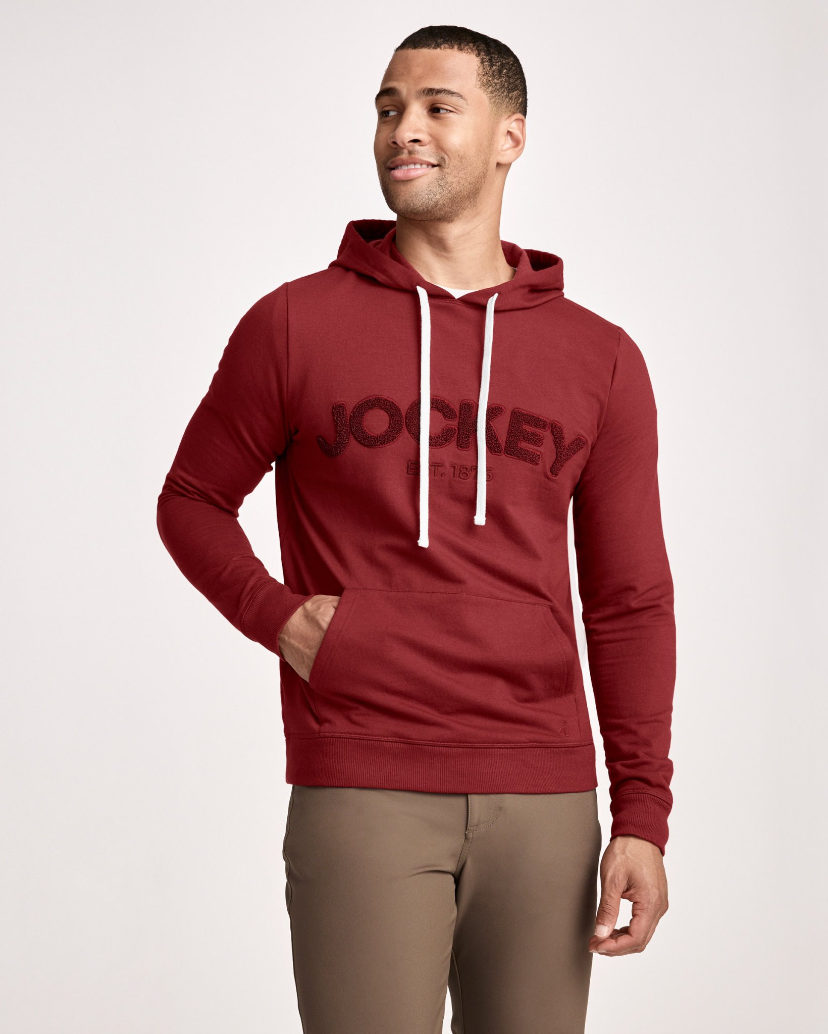 Cotton Blend Fleece Hoodie | Jockey