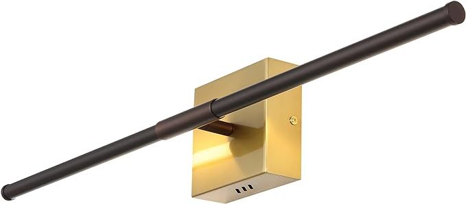 JONATHAN Y JYL7022F Makena 28" Dimmable Integrated LED Modern Metal Wall Sconce Minimalist, Moder... | Amazon (US)