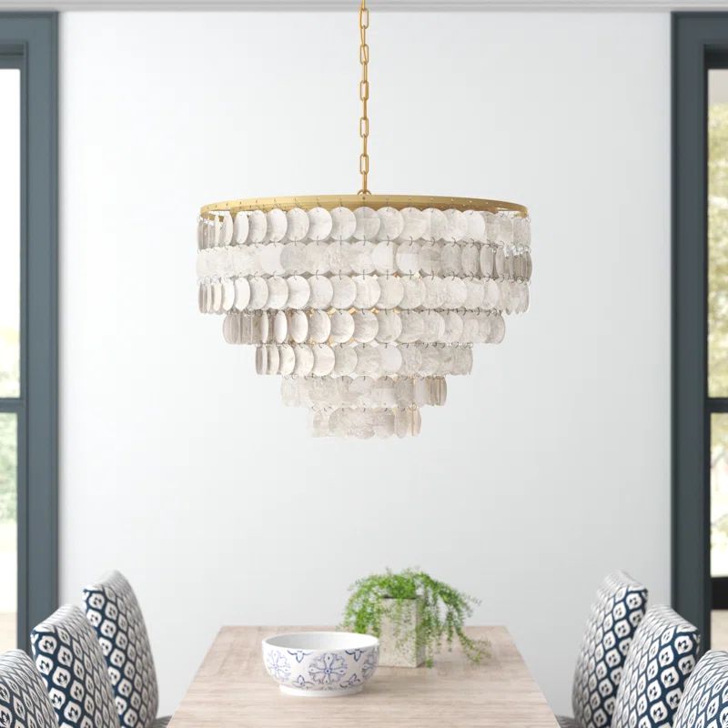 Arceneaux 6 - Light Unique / Statement Tiered Pendant | Wayfair Professional