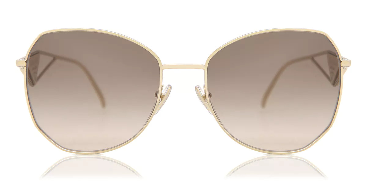 Prada PR 57YS ZVN3D0 Women’s Sunglasses Gold Size 57 | SmartBuyGlasses Global