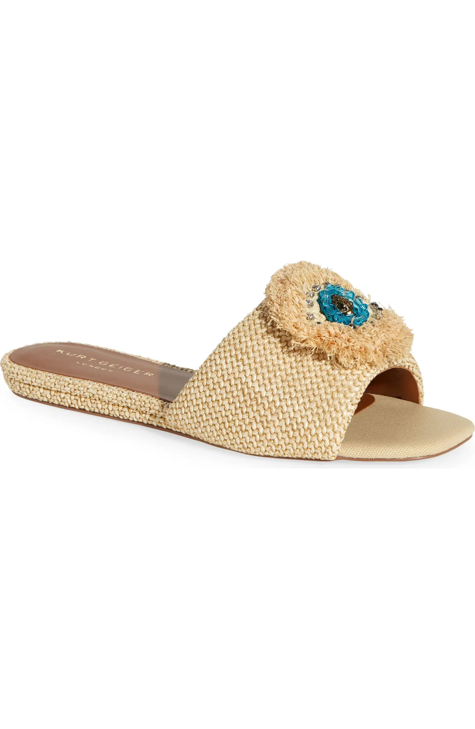 Eye Woven Slide Sandal (Women) | Nordstrom