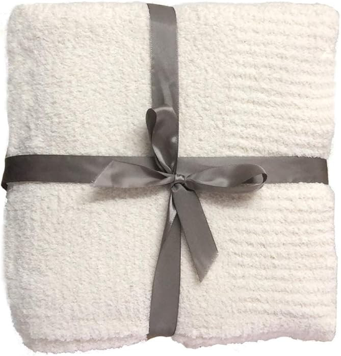 Super Soft Lightweight Fluffy Blanket Knit Throw Blanket | Amazon (US)