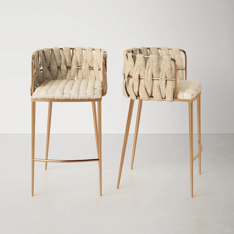 Tyrone 27" Counter Stool (Set of 2) | Wayfair Professional