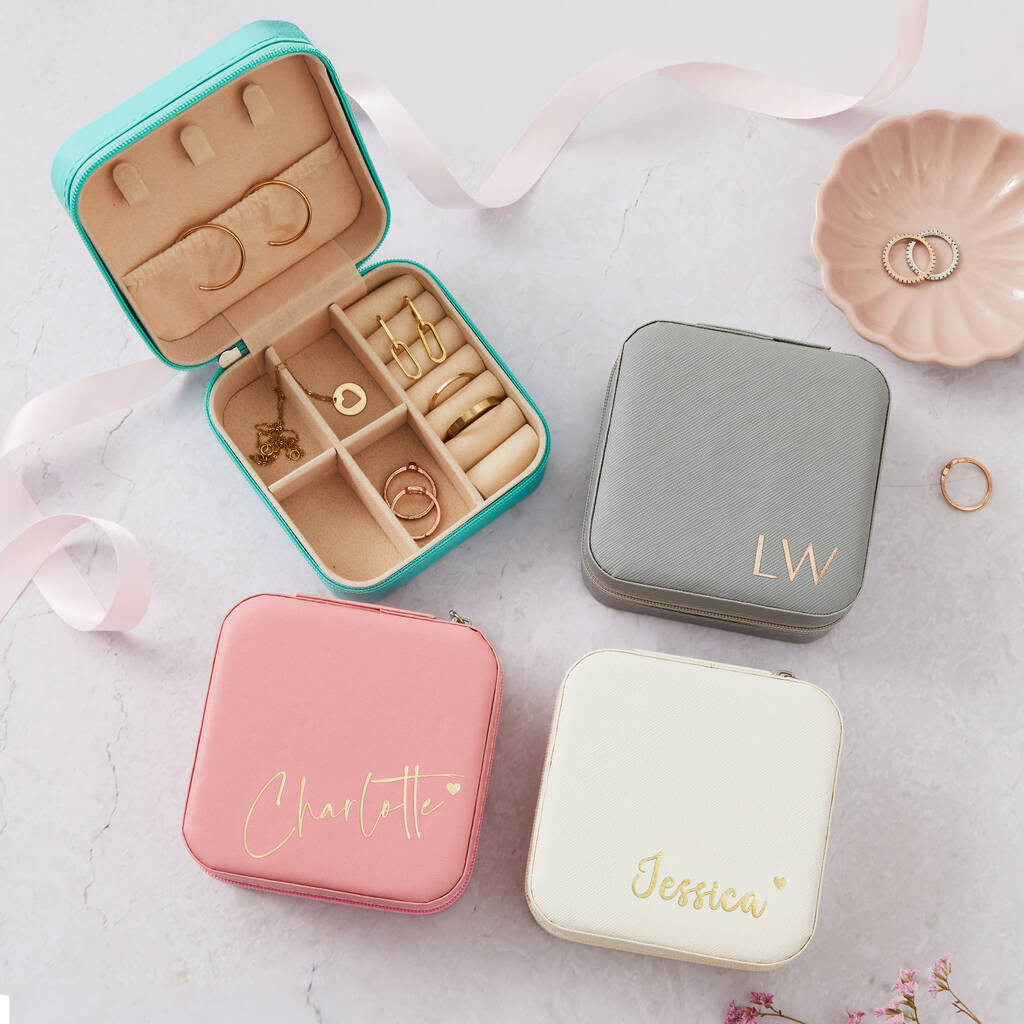 Custom Jewelry Box, Travel Jewellery Box | Not On The High Street