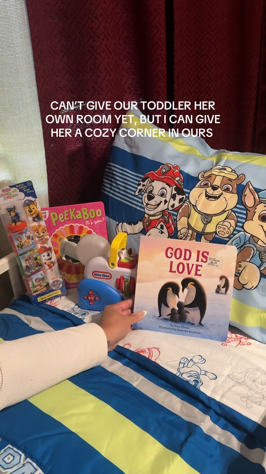 PAW PATROL TODDLER BED & COZY CORNER 🩷💙🐾

#LTKKids #LTKBaby #LTKHome