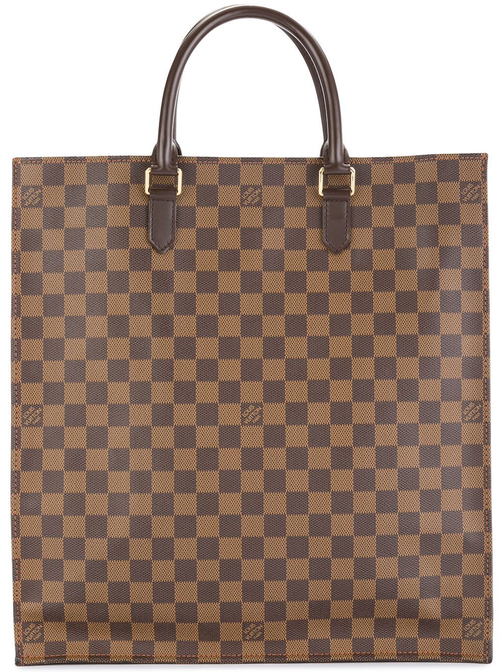 Louis Vuitton Vintage monogram structured tote bag - Brown | FarFetch US