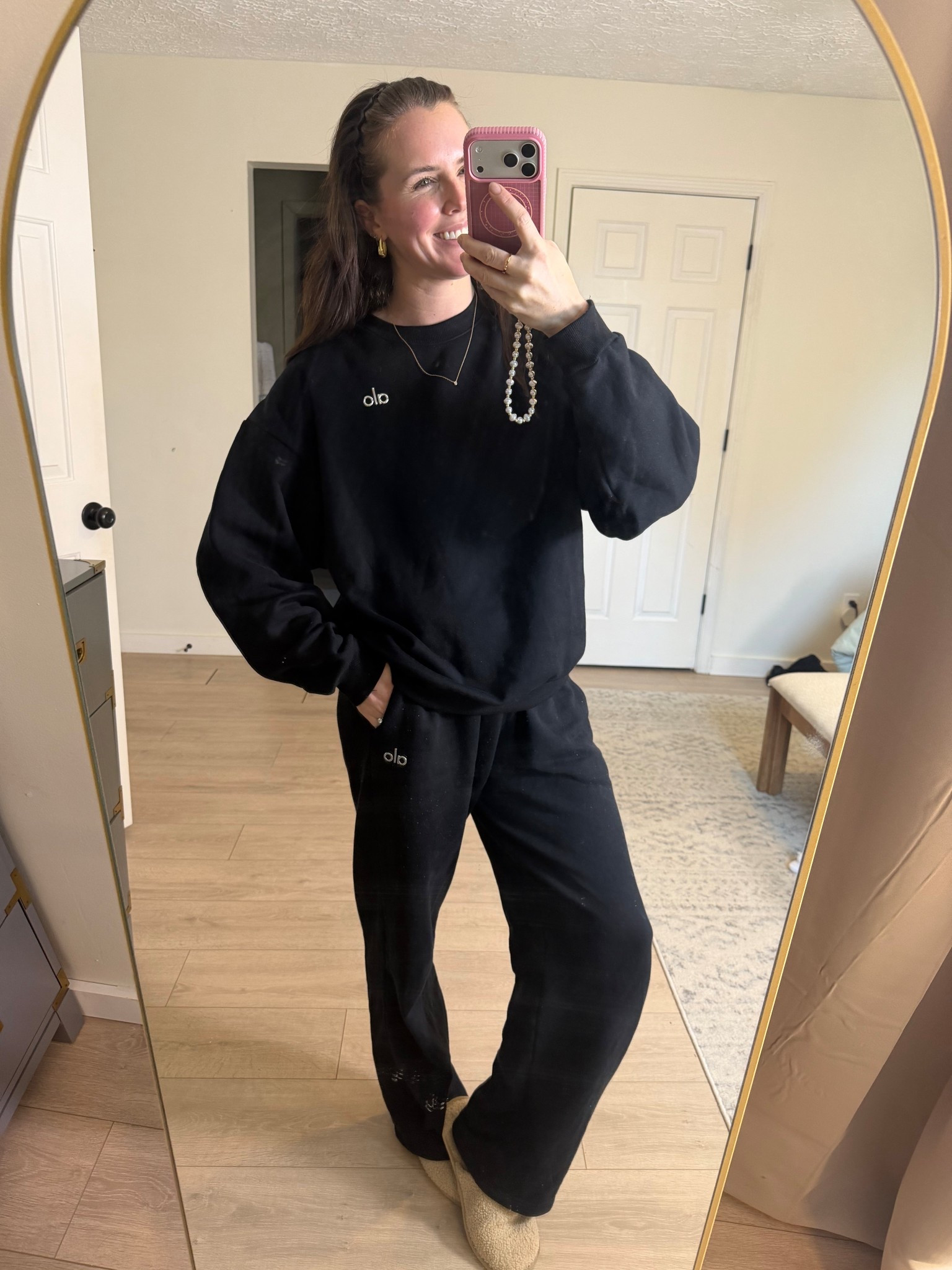 Obsessed with this matching set! You buy them as separated. So comfy and soft. 
S bottom
M top

#LTKootd #LTKTall