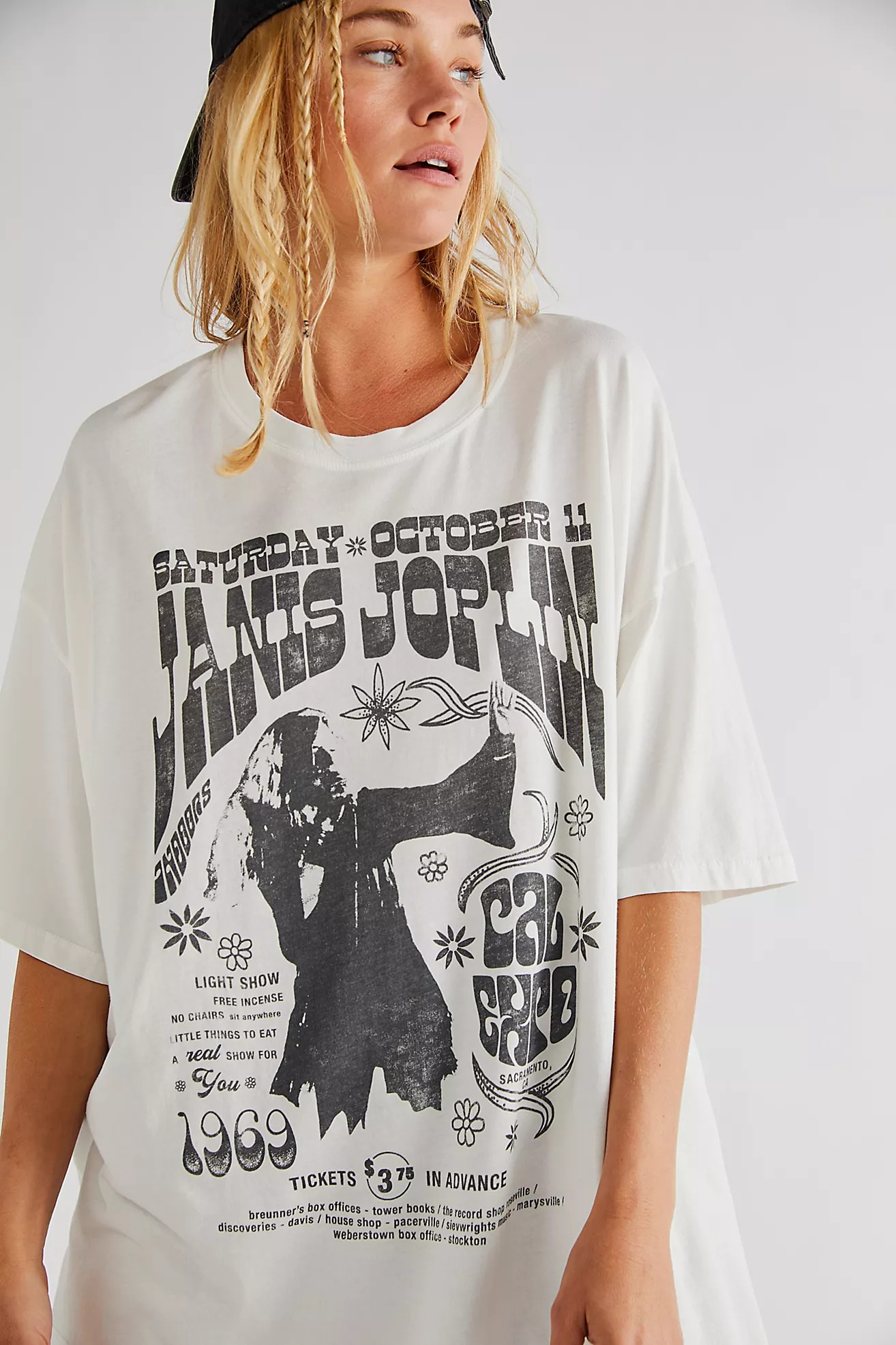 Janis Joplin Poster Tee | Free People (Global - UK&FR Excluded)