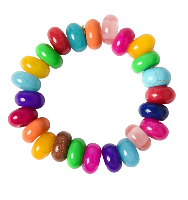 Camp Beaded Gemstone Bracelet | Ascot + Hart