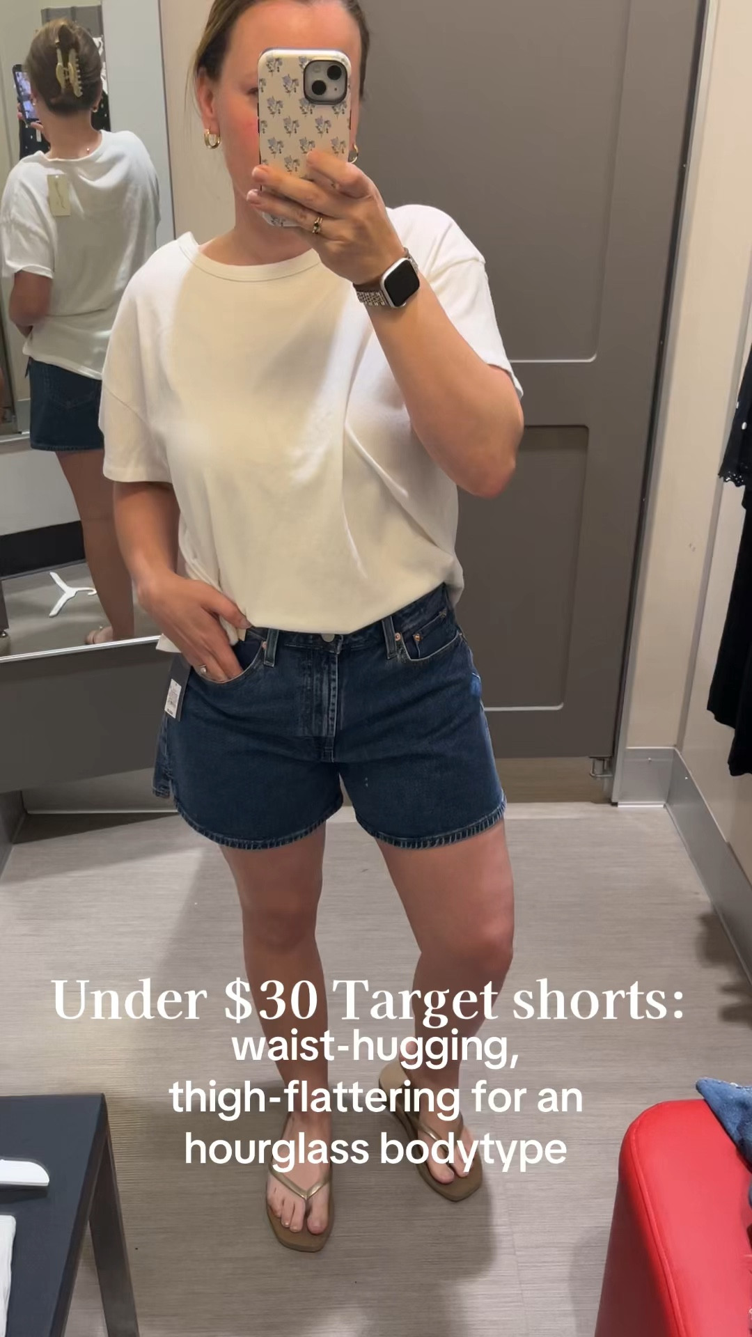 Found the under $30 Target shorts that finally fit right 🤍
Hug the waist, flatter the thighs, and actually comfy for all-day wear.
Hourglass girl approved. 🥰

#LTKmomlife #LTKPetite #LTKootd