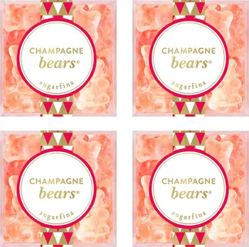 Champagne Bears Set of 4 Candy Cubes | Nordstrom