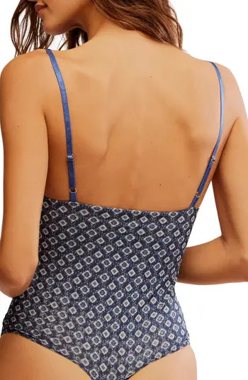 Intimately FP Floral Mesh Bodysuit | Nordstrom