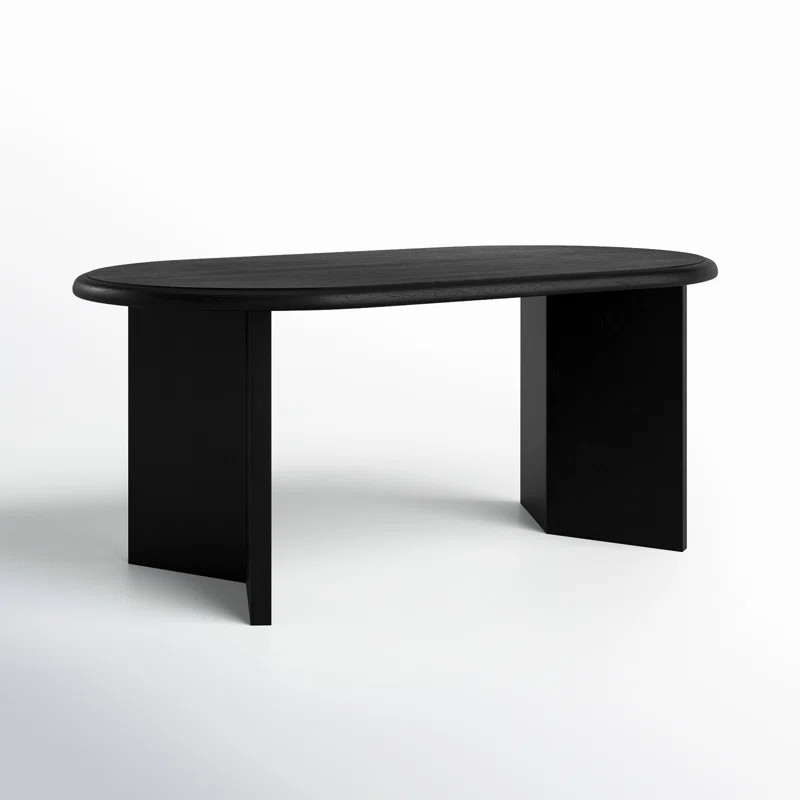 Brix Oval Solid Wood Base Dining Table | Wayfair North America