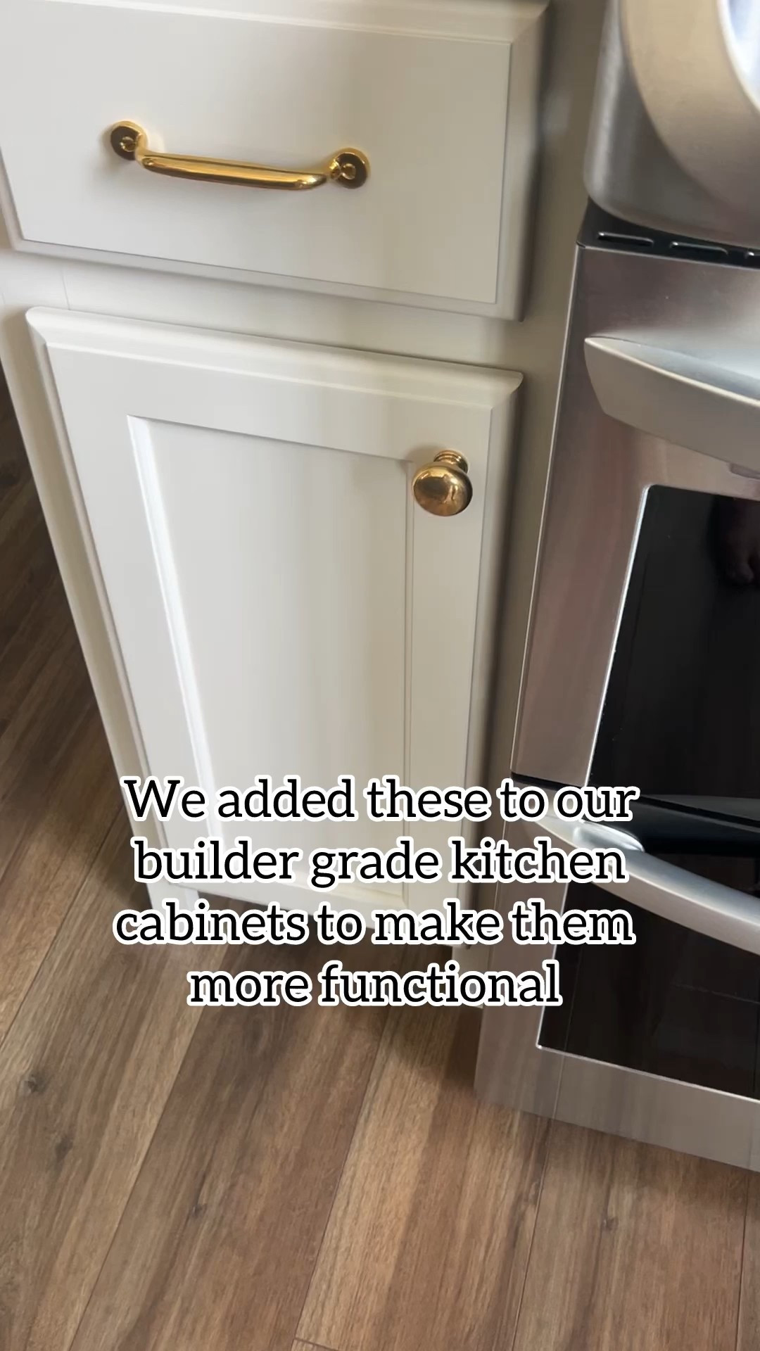 We built these rollouts but there are many options on Amazon that are similar!

Cabinet rollouts
Cabinet pullouts
Cabinet slide outs 
Cabinet storage
Cabinet organization 
Cabinet organizers
Kitchen organization

#amazon
@amazon
#liketkit
@liketk.it

#LTKHome #LTKWatchNow #LTKFindsUnder100