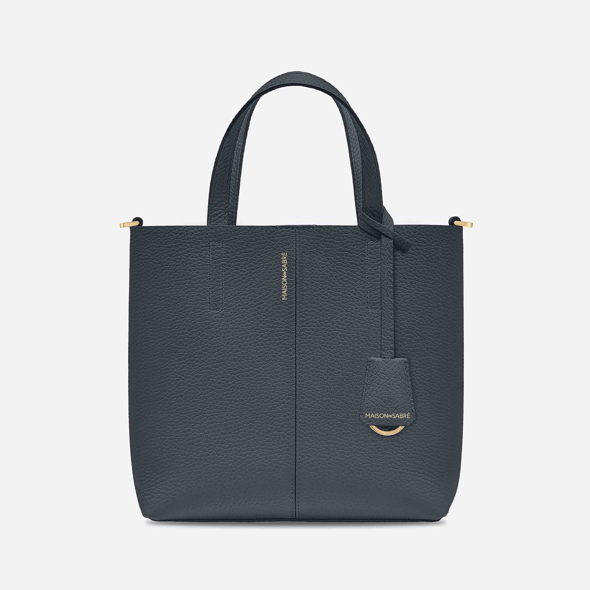 The Small Soft Tote - Graphite Sky | Maison de Sabre (Australia & NZ)
