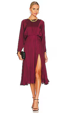 ASTR the Label Marin Dress in Wine from Revolve.com | Revolve Clothing (Global)