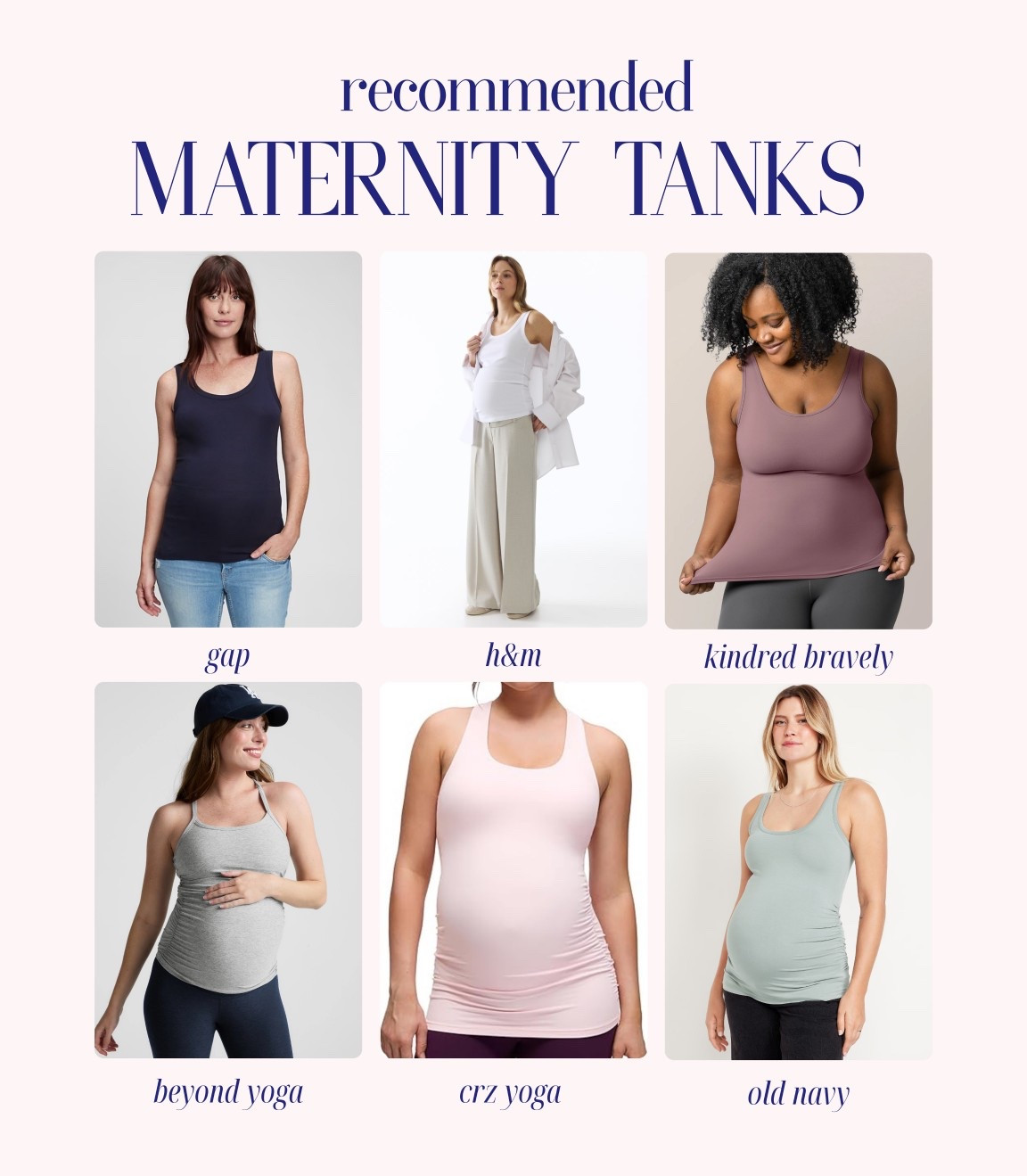 [4/16/26] recommended maternity tanks from IG!! Linking cotton options that I’m loving + other brands! 

#LTKBump #LTKmomlife #LTKBaby