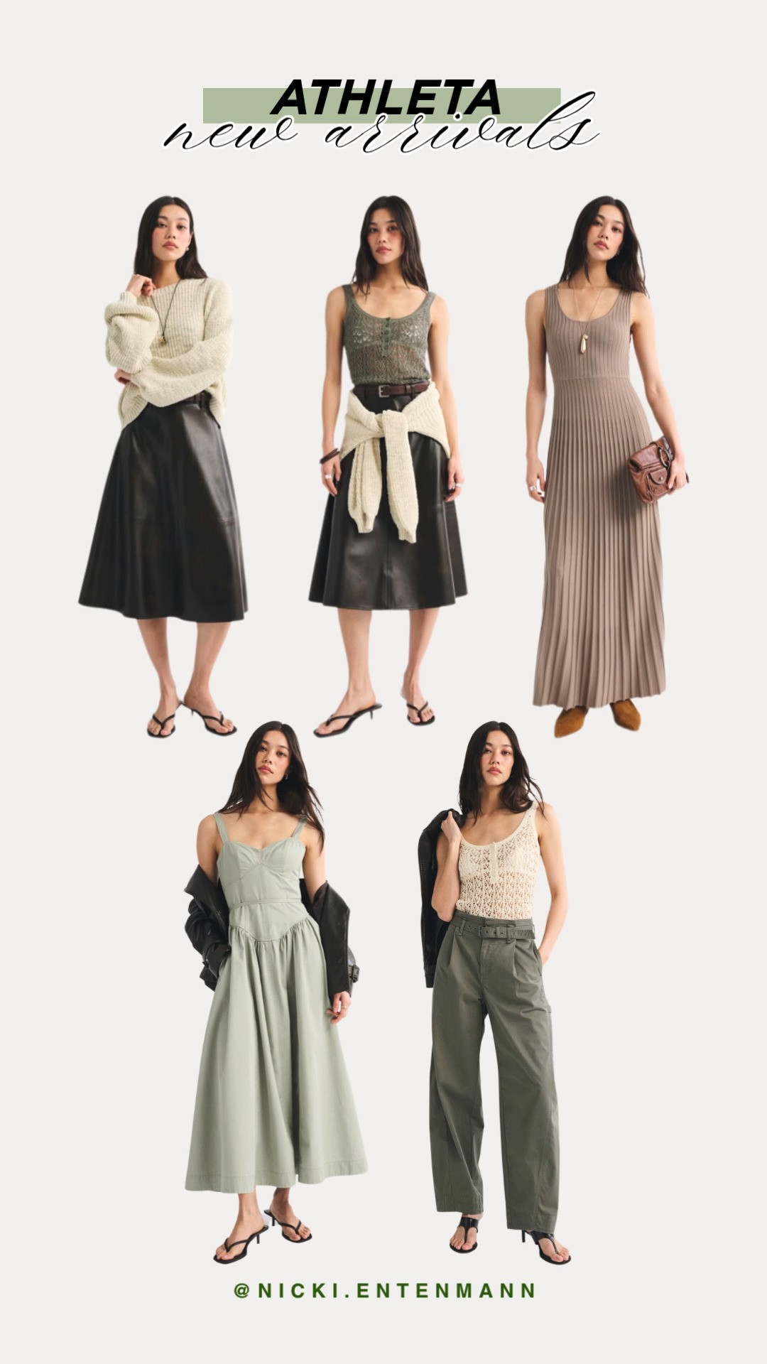 Fresh arrivals are here to elevate your wardrobe game. From breezy dresses to chic textures, these pieces transition effortlessly from coffee runs to sunset dinners. Effortless style just got easier.

#abercrombie #newarrivals #summeroutfits #neutralstyle #capsulewardrobe #everydaychic #ootdinspo #streetstyle #stylegoals #fashionfinds 

 #LTKootd #LTKmomlife #LTKTravel