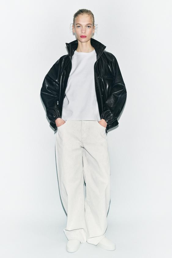 INTERLOCK SHORT SLEEVE T-SHIRT | Zara US