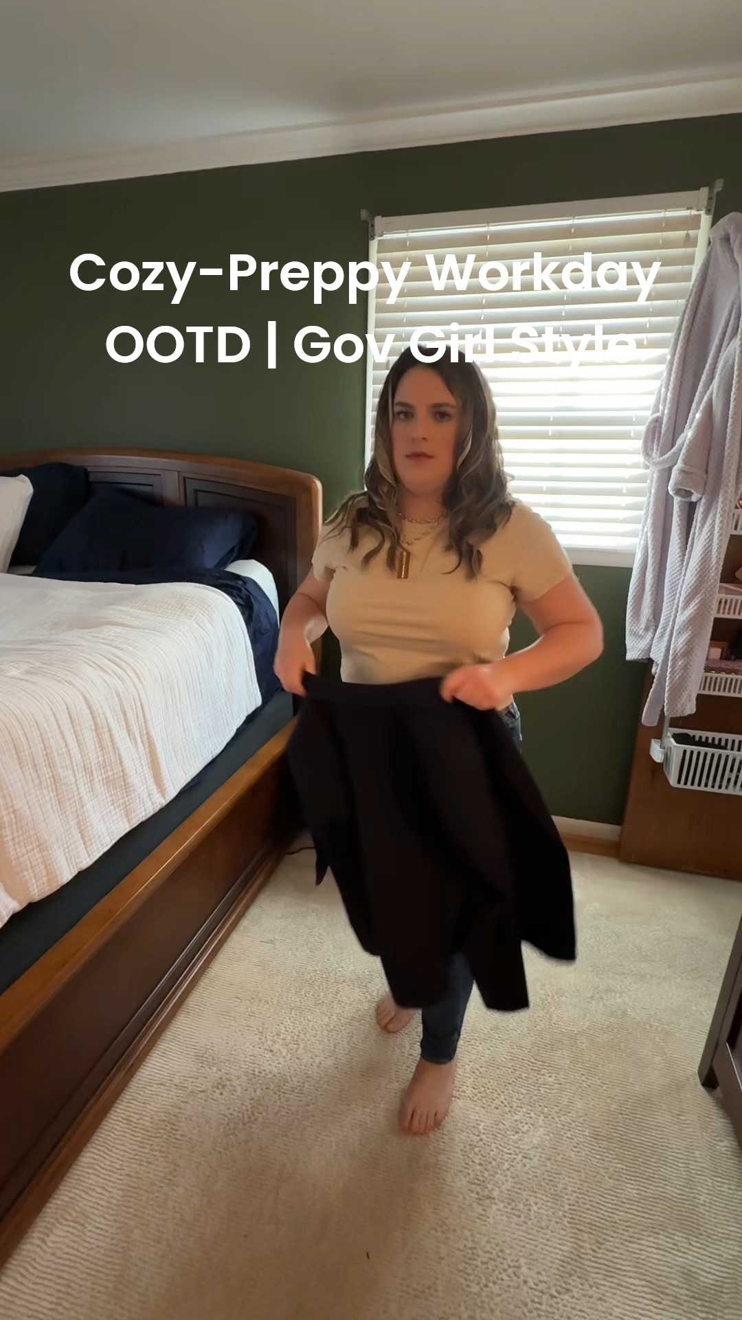 Today’s cozy-preppy OOTD 🤍
Comfy jeggings, neutral tee, navy blazer, and loafers—everyday Gov Girl chic.
Shop the full look on LTK!

#cozypreppy #ootd

#LTKWorkwear