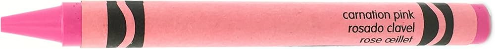 50 Pink Crayons Bulk - Single Color Crayon Refill - Regular Size 5/16" x 3-5/8" | Amazon (US)