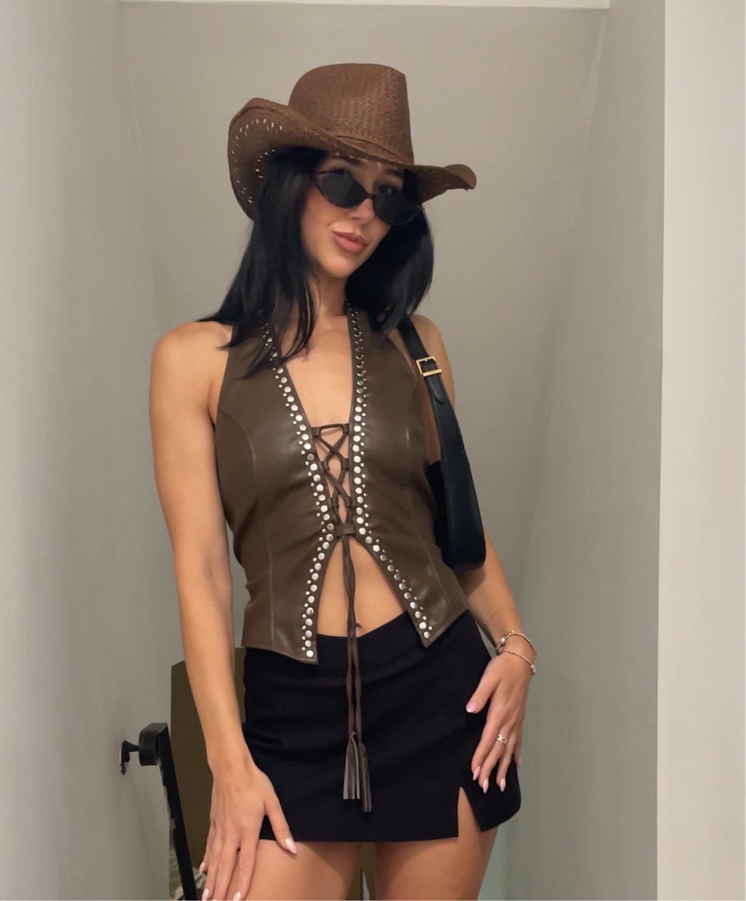 Top - medium 
bottoms - extra small 

#LTKSummerSales #LTKSaleAlert #LTKStyleTip