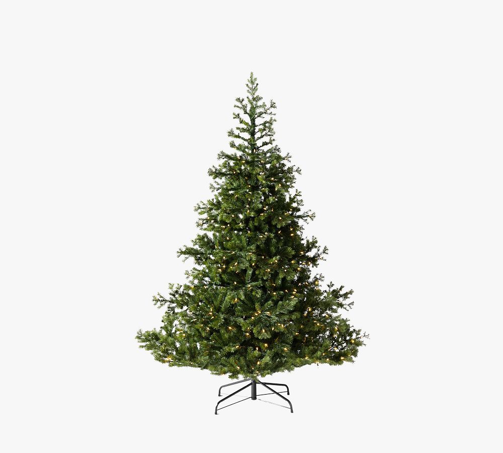 Pre-Lit Lakeshore Spruce Faux Christmas Tree | Pottery Barn (US)